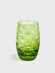 Long Glass Jacaranda Green